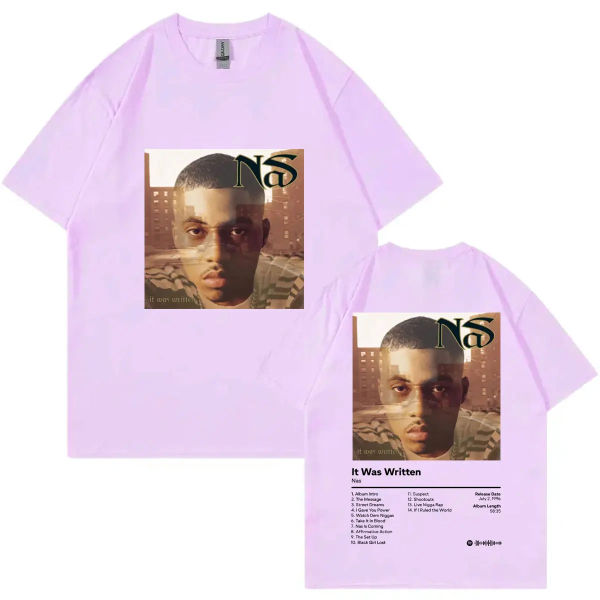 NaS T-Shirt from The Escobar Collection – 90s Hip-Hop Streetwear