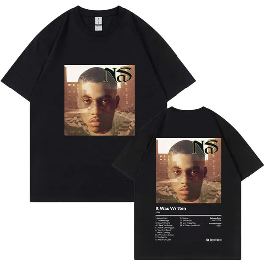 NaS T-Shirt from The Escobar Collection – 90s Hip-Hop Streetwear
