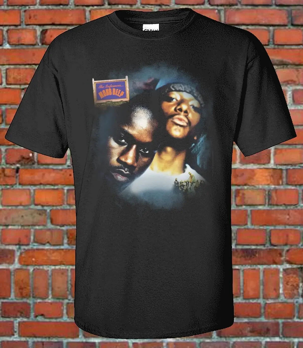 Official Mobb Deep T-Shirt from The Infamous Collection – 90s Hip-Hop Streetwear